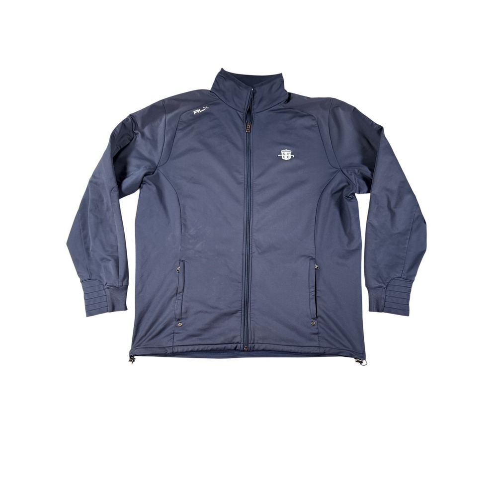 Ralph Lauren RLX Jacket Mens XL Full Zip Golf Performance Polyester OWCC Golf